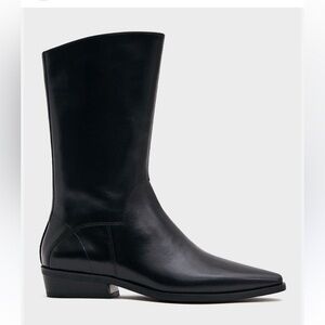 Vagabond Black Leather Boots 37